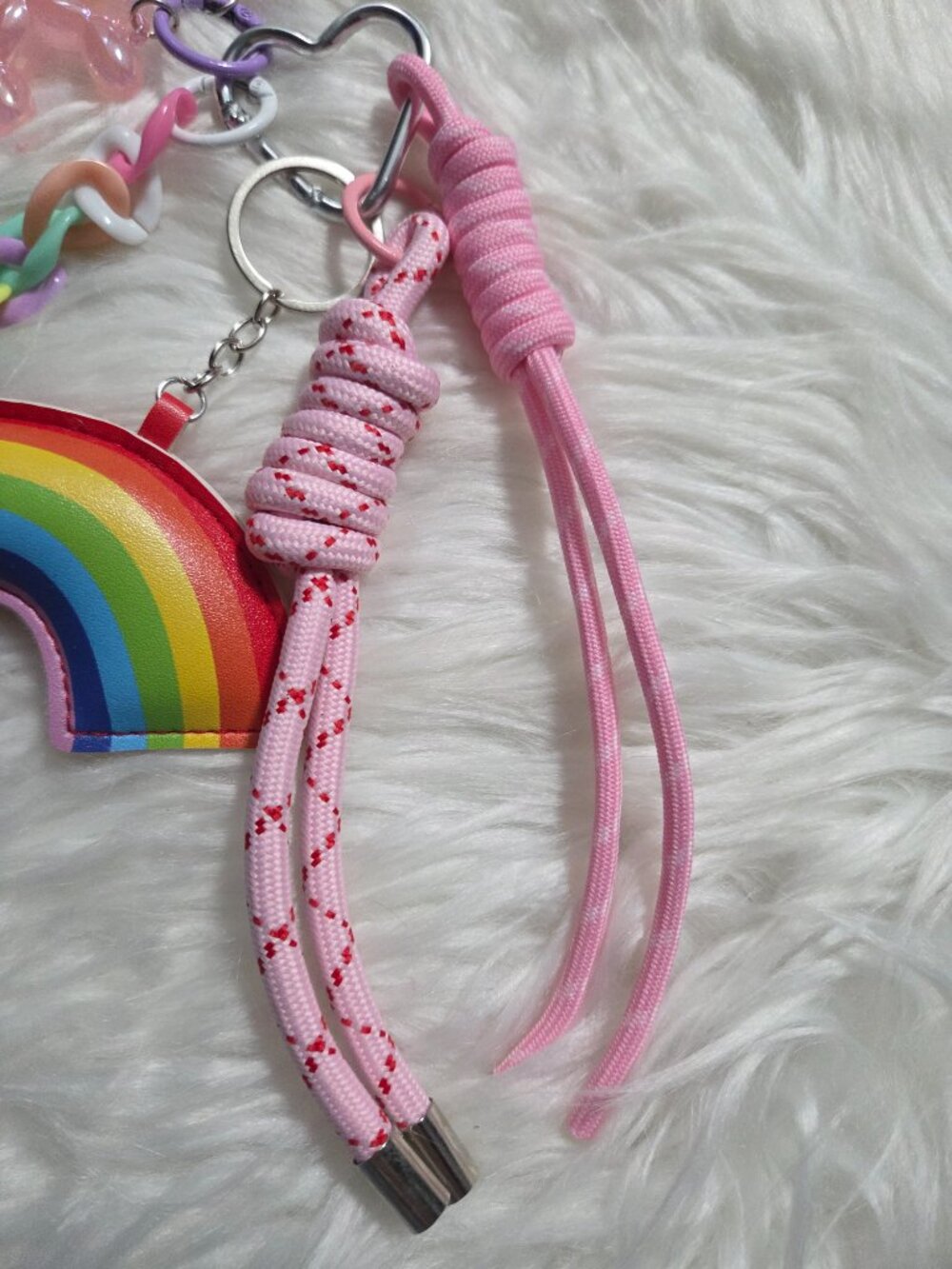 Rainbow Design Keychain - Picture 6 of 6